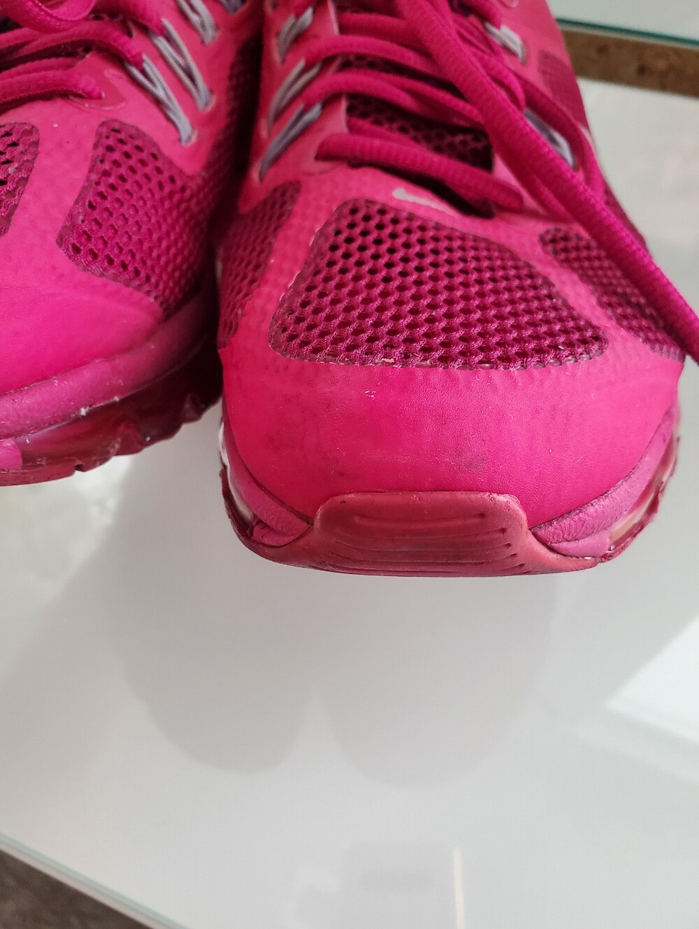 Nike Women’s Air Max Running Shoes - Pink Sz 9.5 - Picture 7 of 7